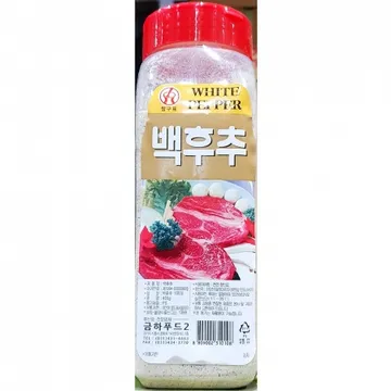 금하 백후추 400g 10개 식자재 업소용 대용량 금하 서원 오토 맷돌표 풍전식품 미드미푸드