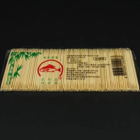 대관령- 대나무요지 4000개입 요지 이쑤시개 대나무이쑤시개 업소용 대용량 일회용품 위생용품 식당용품 이미지