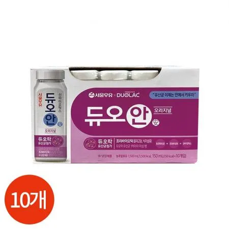 CL 서울우유 듀오안 150ml x 10개 이미지