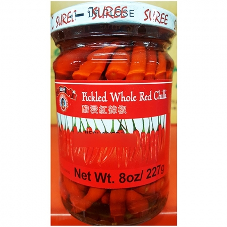 칠리피클 빨강(수리 227g) 피클 칠리소스 핫소스 매운소스 태국소스 식자재 동남아