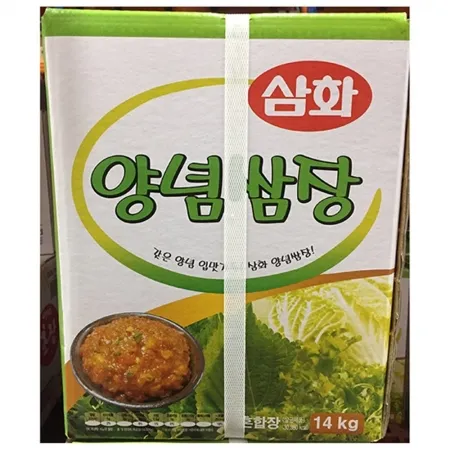 양념쌈장(삼화 14k) 식자재 업소용 식당 대용량 급식 쌈장 양념장 조미료