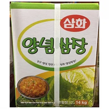양념쌈장(삼화 14k) 1개 식자재 업소용 대용량 양념 쌈장 삼화 제이큐 사조 신송 화미 순창궁 양지뜰