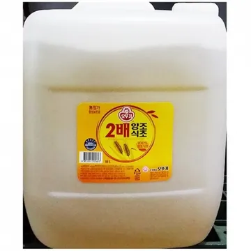 2배양조식초(오뚜기 18L) 1개 식자재 업소용 대용량 오뚜기 배양조식초 배 업소용 식자재 말통 한식당 대용량 전국택배