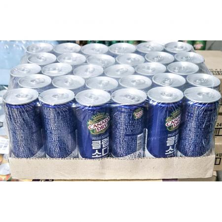 클럽소다(코카콜라 250ml 30개) 식자재 탄산수 음료수 업소용음료 카페음료 식당음료 코카콜라클럽소다 탄산음료 대용량음료