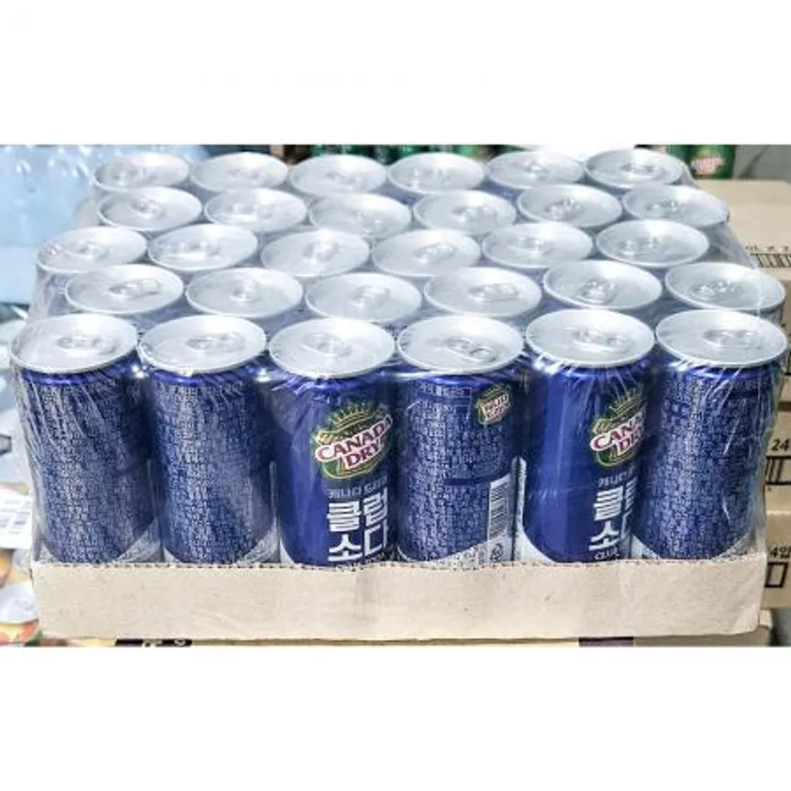 클럽소다(코카콜라 250ml 30개) 식자재 탄산수 음료수 업소용음료 카페음료 식당음료 코카콜라클럽소다 탄산음료 대용량음료 이미지