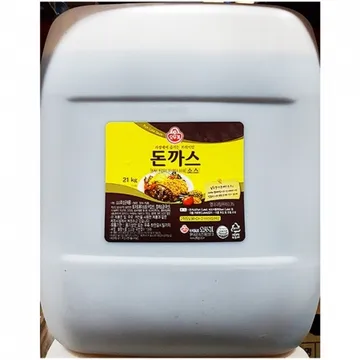 오뚜기 돈까스소스 21k 1개 식자재 업소용 대용량 오뚜기 돈까스소스 돈까스양념 코스트코 통조림