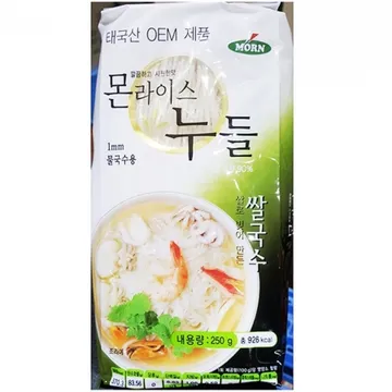 쌀국수(1mm 몬 250g) 1개 식자재 업소용 대용량 백제 베트남 한스코리아 백제식품 비폰 나인티나인 청정원 코스트코 빈타이포타