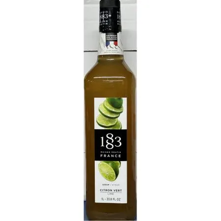 라임시럽(1883 1L) 6개 식자재 업소용 대용량 샷 모닌 라임시럽 라임 토스키 떼세르 마리브리자드 지룩스 다빈치 이미지