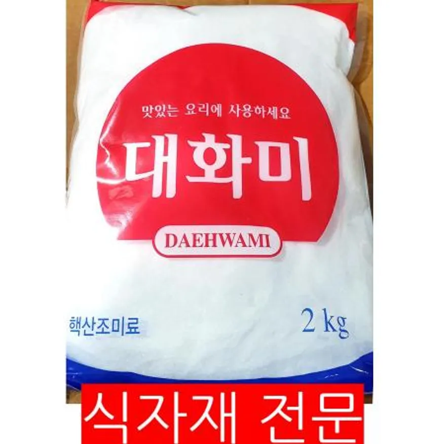 핵산조미료(대화미 2K)X6 업소용 식자재 대용량 요리재료 맛내기 조미료 감칠맛조미료 식당조미료 이미지