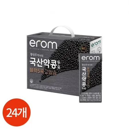 CL 이롬 약콩 두유 190ml x 24개