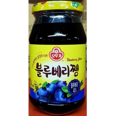 오뚜기 블루베리잼 500g 12개 식자재 업소용 대용량 오뚜기 베리잼 동원 산타로사 블루베리잼 기타 미주라 대량 오허브 이미지