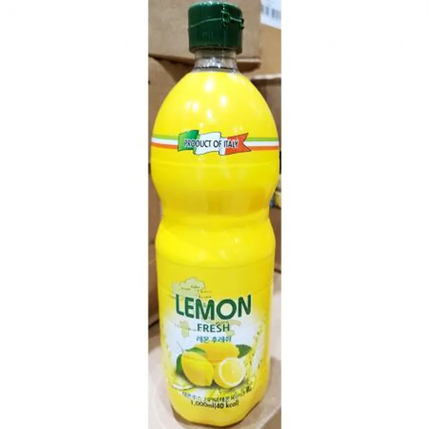 레몬주스(농축 퍼시픽초이스 1L)X6 업소용 과일주스 칵테일재료 식자재 농축액 대용량 카페재료 음료베이스 레몬즙 레몬농축액 이미지