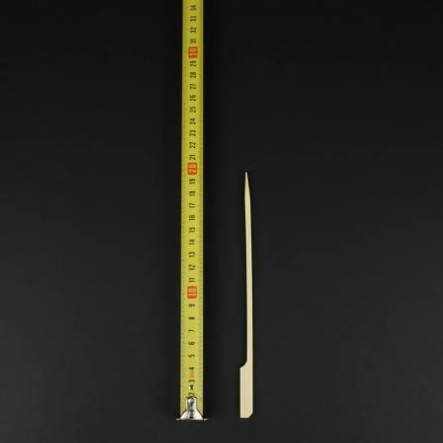 대관령- 손잡이 꼬지대 20cm 100개입 손잡이꼬지 꼬지 꼬치 업소용 대용량 나무꼬치 오뎅꼬치 분식점 일회용꼬치 이미지