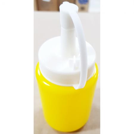 겨자병(보성 소 150ml)X10개 양념통 소스통 업소용 대량구매 주방용품 식당용 조미료통 디스펜서 플라스틱병