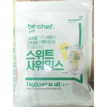 스위트사워믹스(삼조 1K) 1개 식자재 업소용 대용량 삼조 스위트사워믹스 동원홈푸드 스위트 동원 마켓 밀 식당용 업소용