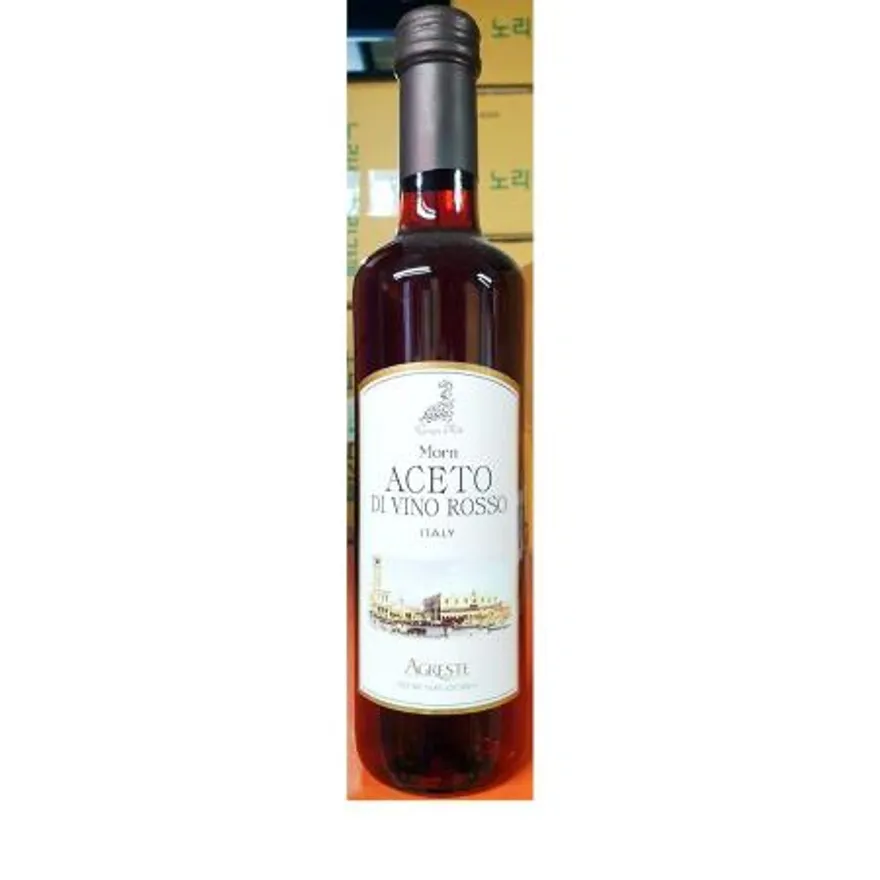 비니거(레드와인 디비노 500ml) 식초 서양식초 드레싱 샐러드 소스 마리네이드 업소용 식자재 이미지