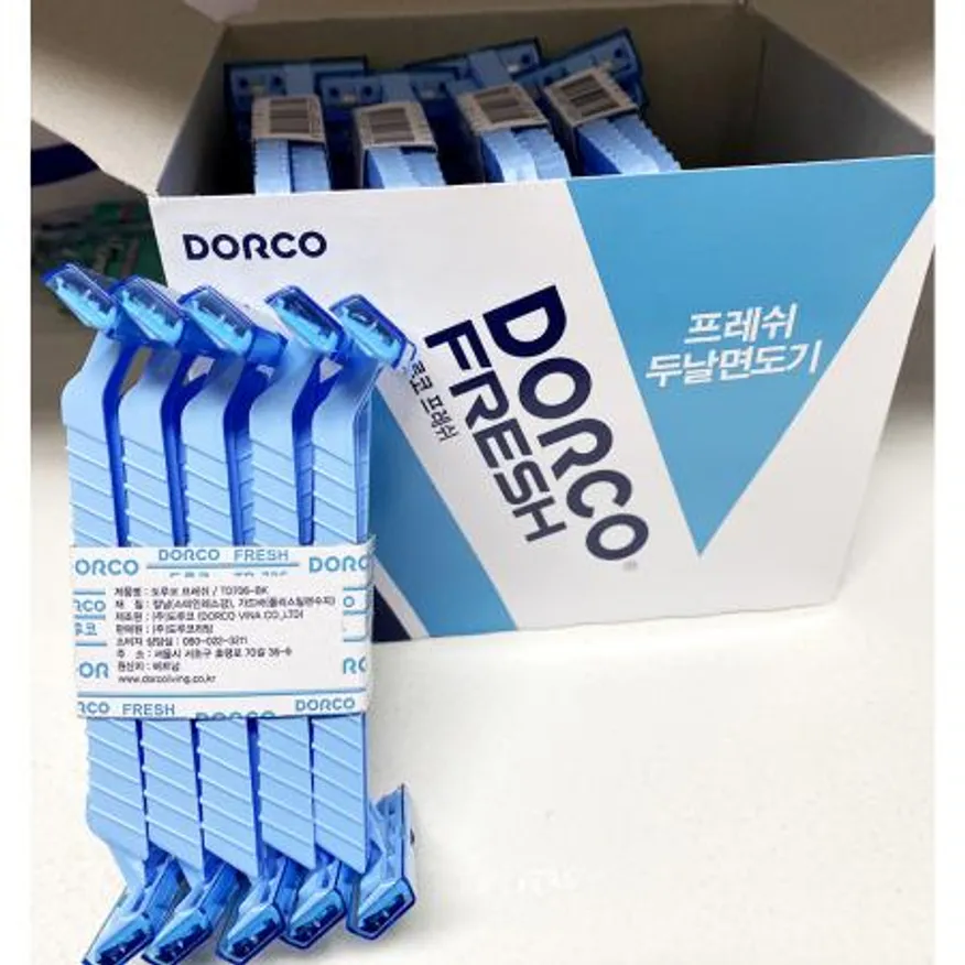 면도기(도루코 일회용 묶음) 1개 식자재 업소용 대용량 도루코 일회용 도루코면도기 여행용 개 면도기 식자재 이브셀링 이미지