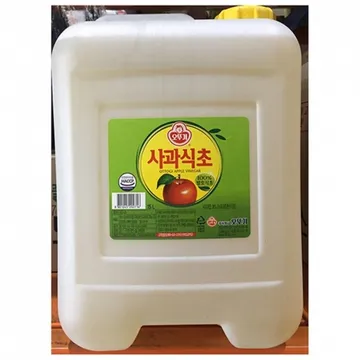 사과식초(오뚜기 15L) 1개 식자재 업소용 대용량 오뚜기 대용량 사과식초 대상 삼화 업소용 청정원 사과 음식점용