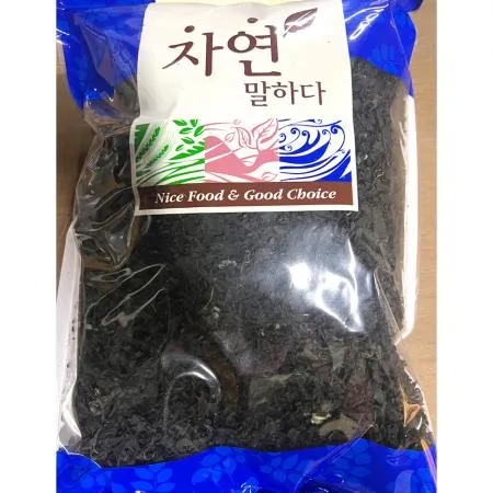 자른미역(500g) 1개 식자재 업소용 대용량 완도 오뚜기 기장사람들 안옥남 바다소리 이력제 자른미역 기장물산 자연산