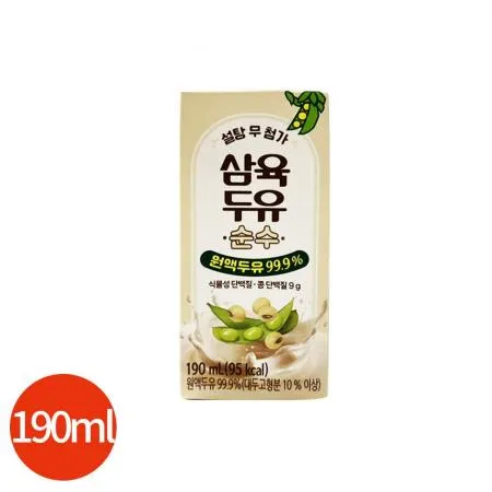 CL 삼육두유 순수 190ml x 24개