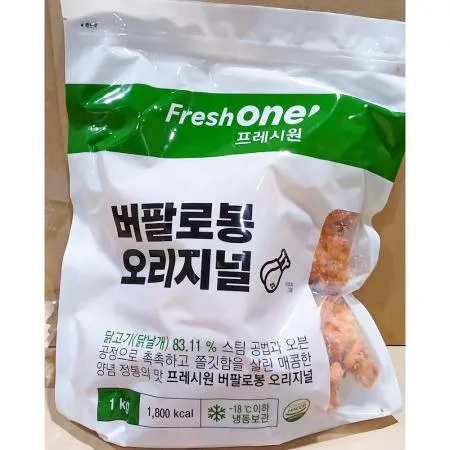 버팔로봉오리지널(프레시원 1k) 5 식자재 업소용 대용량 사세 하림 프레시원 해성 유익 업소용 더착한푸드 치킨텐더 이미지
