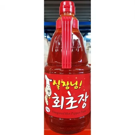 움트리 실장님 회초장 2Kg X6 업소용 횟집 초고추장 회요리 식당용소스 실장님초장 식자재 대용량 일식당