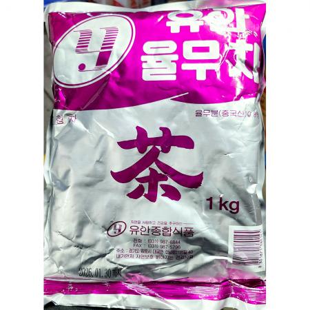 율무차(유안 자판기용 1K) 유안율무차 업소용 대용량 곡물차 자판기음료 사무실간식 율무차믹스 식자재