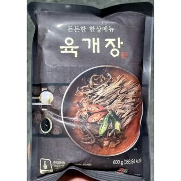 성일 육개장 600g 25개 식자재 대용량 업소용 육개장 즉석탕 즉석식품 간식 안주 탕류