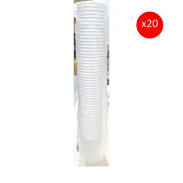 종이컵(동성 13온스 50입 테이크아웃용) 20개 식자재 업소용 대용량 일회용 세모금컵 정수기 위생봉투컵 무료배송 온스 세모금 꼬깔형 생수컵