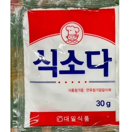 식소다(대일 1.8K(30g x60입) 1개 식자재 업소용 대용량 식소다 청은 맷돌표 식자재 화미 우리승진식품 뚜레반 초야식품 신진