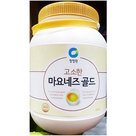 마요네즈(대상 3.2K)X4 업소용 대용량 식당용 샐러드소스 샐러드드레싱 에그마요 급식용
