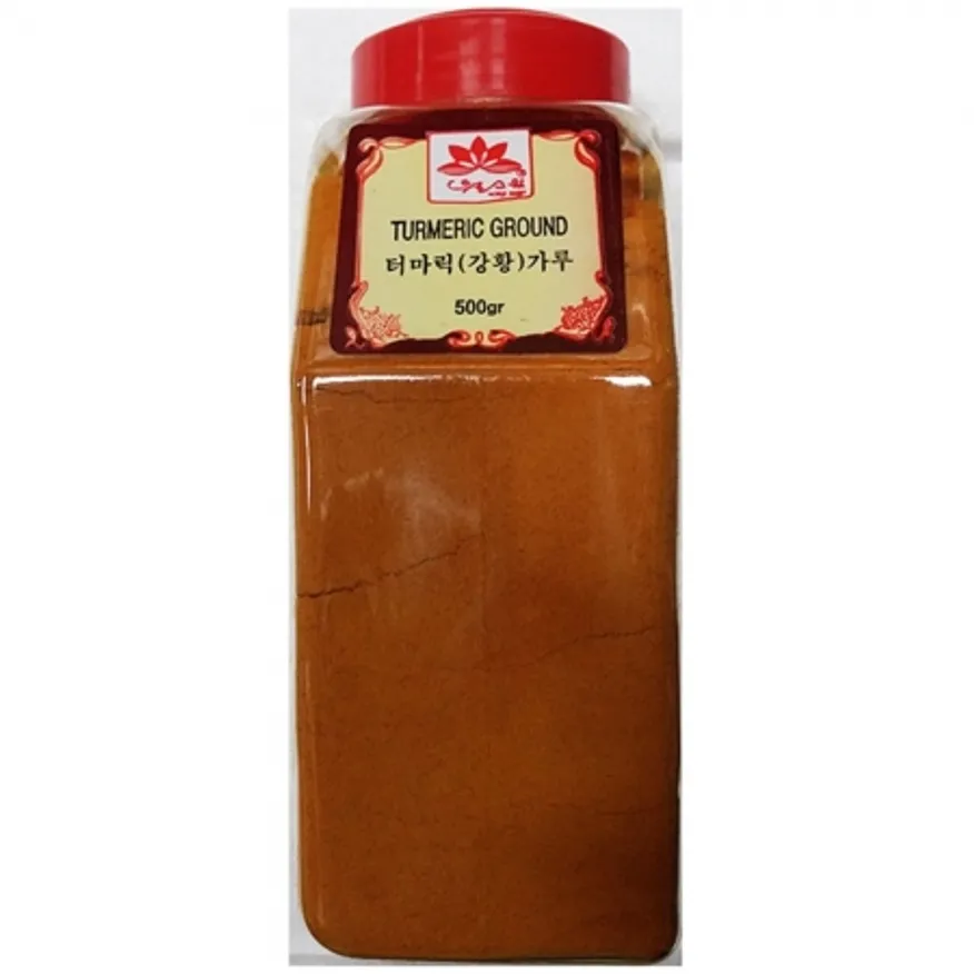 터머릭분(은진 500g) 강황가루 터머릭 향신료 카레 조미료 업소용 식자재 치킨집 감자튀김전문점 이미지