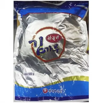 김가루(하늘비 500g) 8개 식자재 업소용 대용량 김가루 아기 가루김 지도표 하늘비 대용량 성경식품 생 원씨푸드