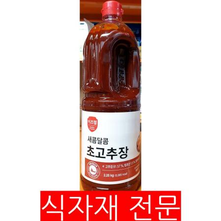 초고추장(이츠웰 2.25K) 식자재 업소용 초장 대용량 고추장 양념장 비빔장 소스 회소스 회덮밥재료