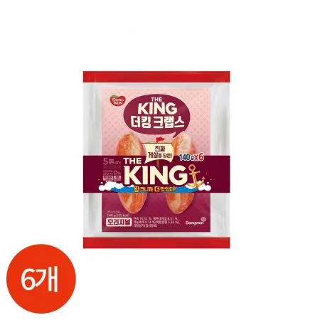 CL 동원 더킹 크랩스 140g x 6개 이미지