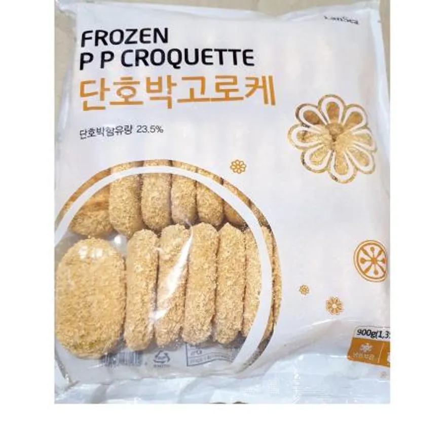 랜시푸드 단호박고로케(30g x30개 900g) 식자재 업소용 대용량 오뚜기 고로케 도매 랜시푸드 랜시단호박 급식 하림 풀무원 성원 이미지
