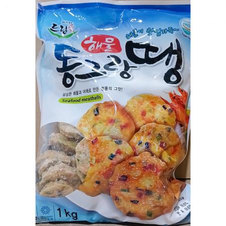 해물완자(씨밀레 냉장 1K) X5 업소용 식자재 대용량 즉석식품 간편식 동그랑땡 명절음식 해물 완자 냉장식품