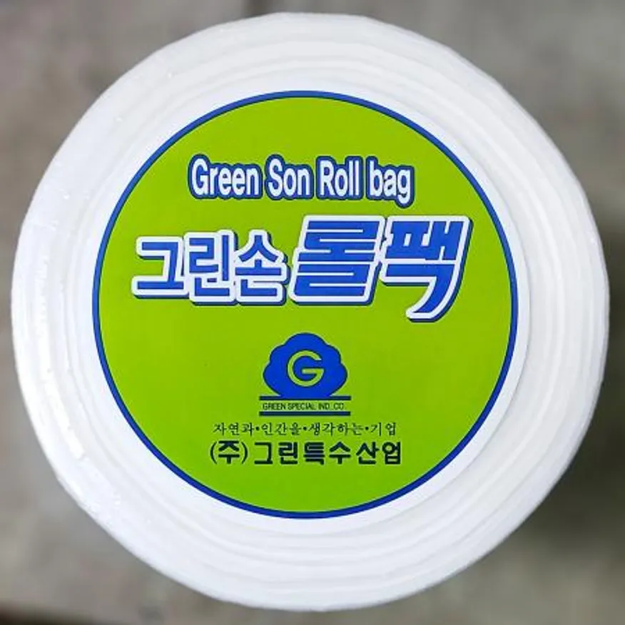 롤백(업소용 2.5K(30x48cm) 1개 식자재 업소용 대용량 롤팩 롤백 제이큐 롤팩유니 정담아 롤비닐 일회용비밀 이미지