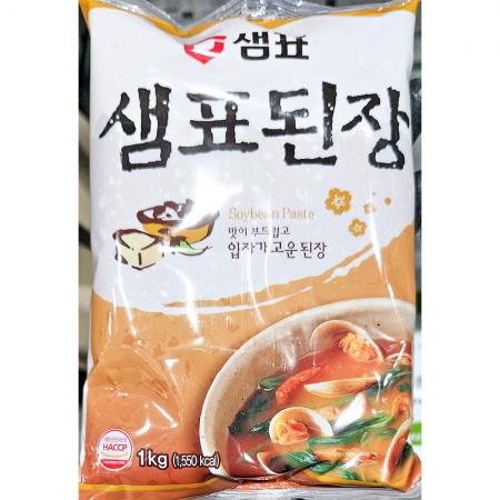 믹스된장(샘표 1K) 한식당 업소용 식자재 대용량 된장찌개 혼합된장 된장 샘표된장