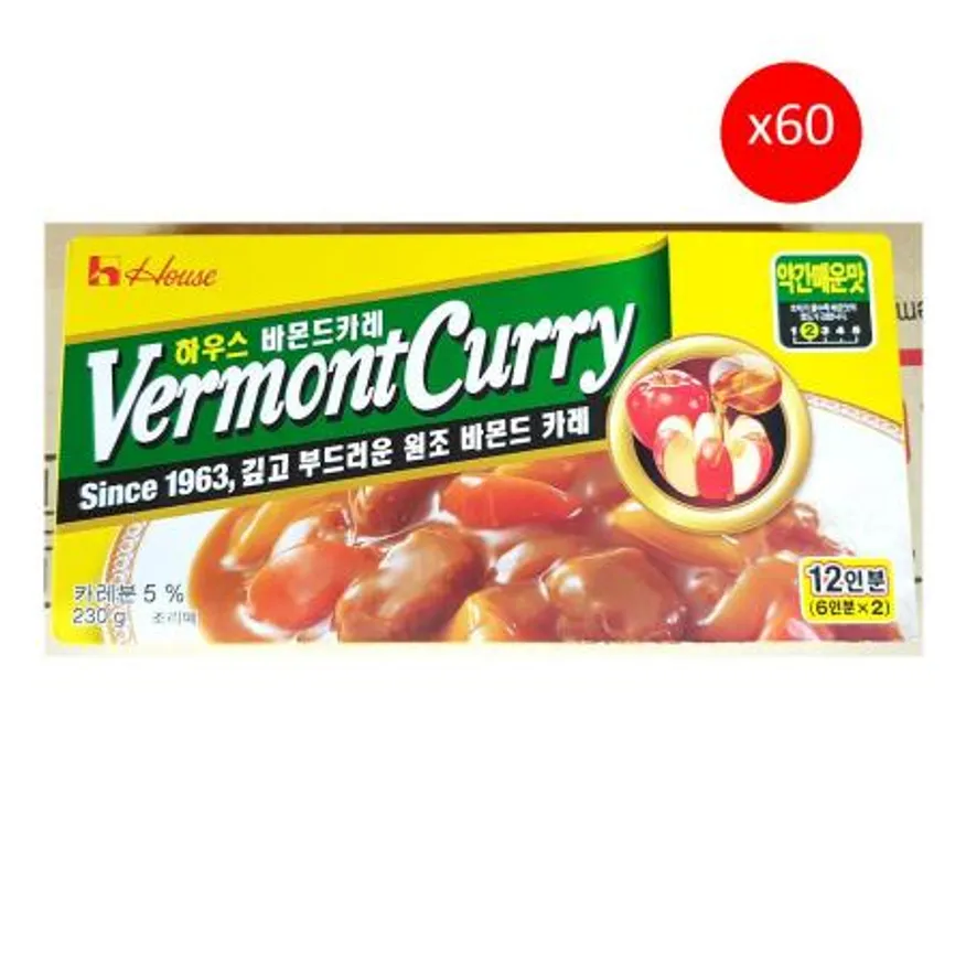 바몬드카레(고형 중간맛 하우스 230g) X60 이미지