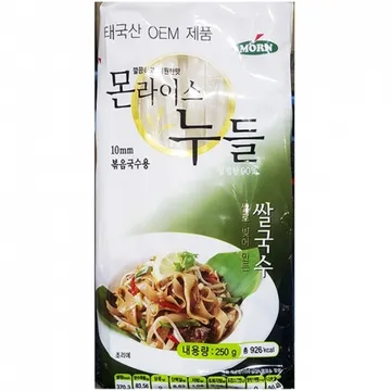 쌀국수(10mm 몬 250g) 1개 식자재 업소용 대용량 백제 베트남 한스코리아 백제식품 비폰 나인티나인 청정원 코스트코 빈타이포타