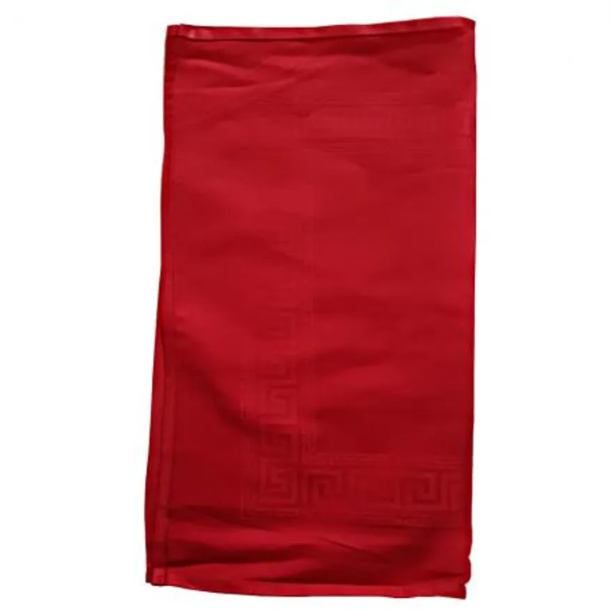 크로스네프킨(적색 린넨 47x47)X10개 린넨냅킨 천냅킨 테이블냅킨 식당냅킨 카페냅킨 호텔냅킨 연회장냅킨 업소용냅킨 테이블웨어 이미지