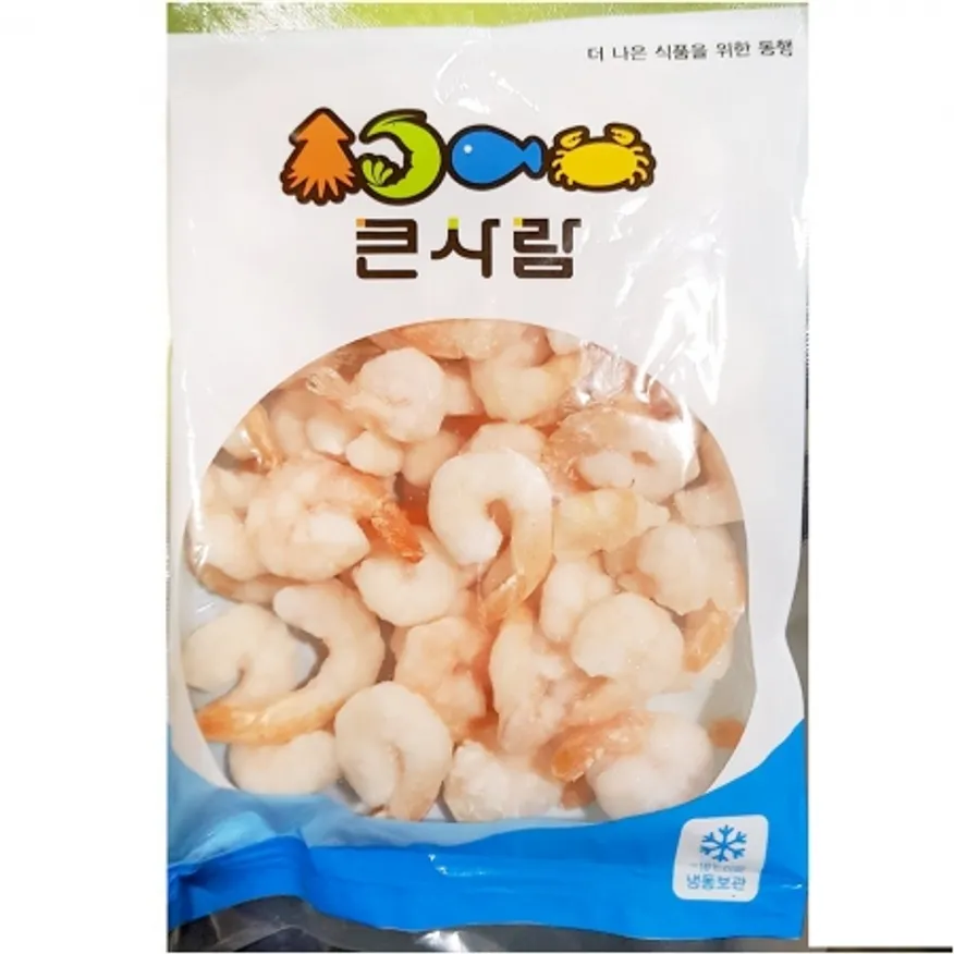 (베)칵테일 새우(71-90) 200g30개 식자재 업소용 대용량 칵테일새우 다이아몬드 생 냉동 대용량 훈훈 칵테일 커클랜드 특 이미지