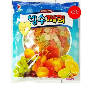빙수젤리(부국에프앤씨 450g) 20개 식자재 업소용 대용량 아임요 동서 서강 즉석 네이쳐티 사고펄 복음자리 초 동서식품