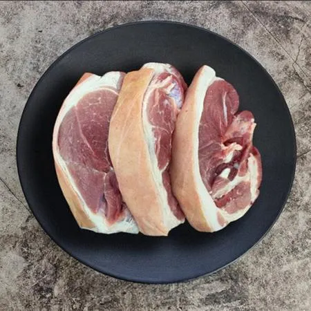 VGD 국내산 앞다리살 미전지 5cm절단(수육) 2kg