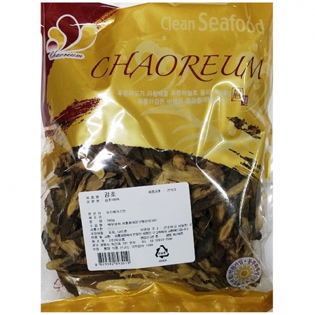 감초(차오름 500g) 한약재료 건강식품재료 한방차 약재 식자재 약용감초 감초500g 한방재료