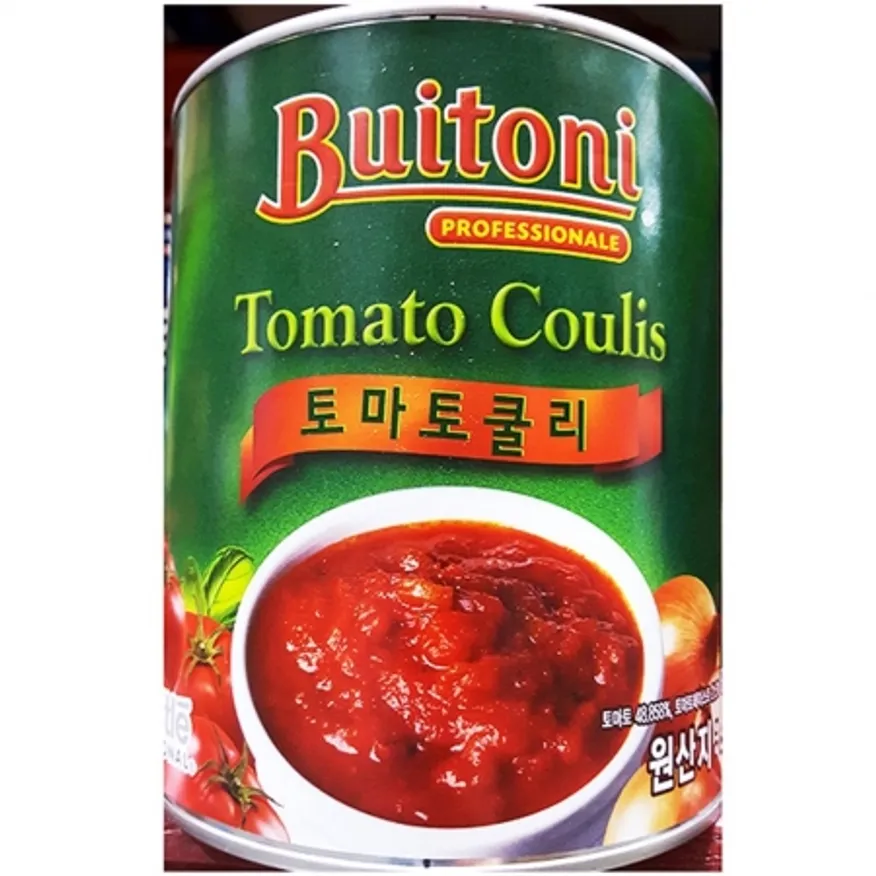 토마토소스 쿨리(레슬러 3k)X6 파스타소스 피자소스 스파게티소스 소스 업소용 대용량 식자재 이미지