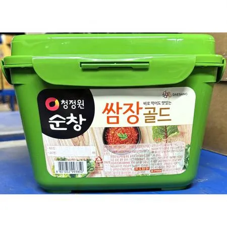 쌈장(대상 순창 골드 사각 4.8K) 1개 식자재 업소용 대용량 제일제당 대상 신송식품 해찬들 순창 풀무원 참치듬뿍 사조산업 참고을 이미지