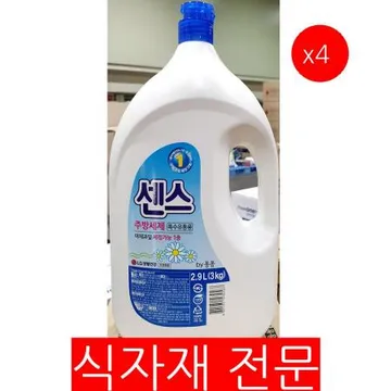 주방세제(센스 3K) 4개 식자재 업소용 대용량 엘지생활건강 생활공작소 프로쉬 살림백서 본사 아스토니쉬 암웨이 멜라루카 라이온코리아