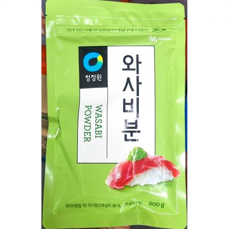 대상 와사비분말 200g X12 업소용 와사비 고추냉이 분말와사비 식자재 일식재료 소스재료 회집용 소스 양념